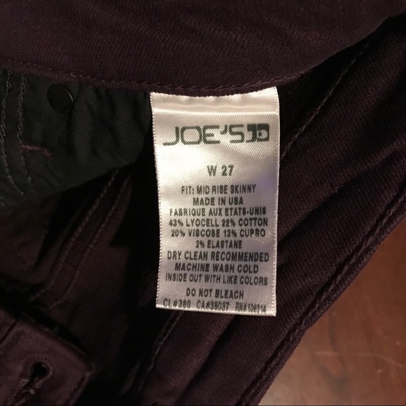 Joe's Jeans Mid-rise Skinny NWOT - Picture 3 of 8